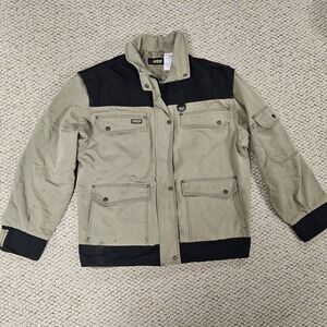 Blaklader Workwear Jacket Beige Black Utility Coat Men's XL Workwear Sweden